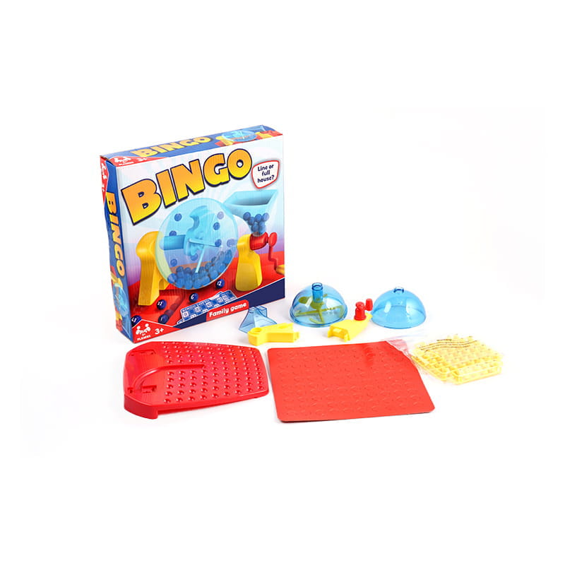 Plastik -Bingo -Spielset
